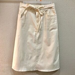 Gap Midi Khaki Skirt with Belt